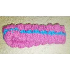 Picot Striped Ear-Warmer / Headband